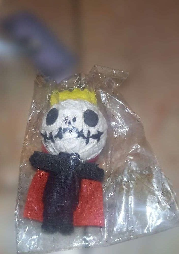 レア★Disney キャラクター★ブードゥ人形★マスコットキーホルダー★4点