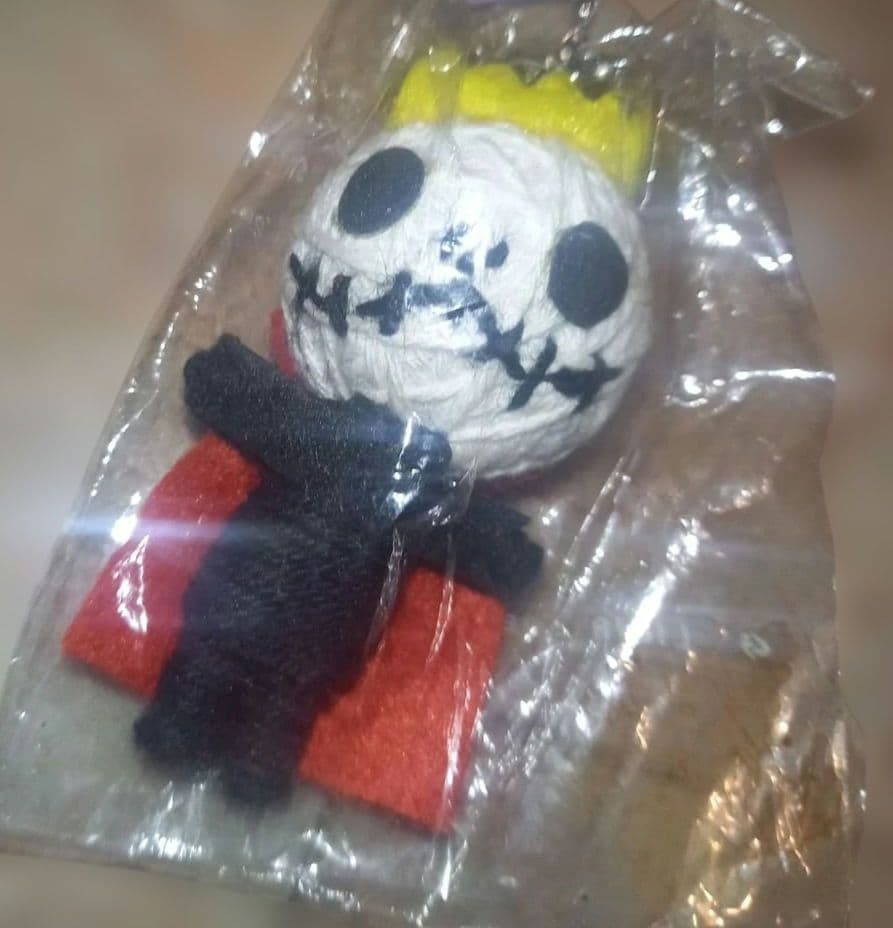 レア★Disney キャラクター★ブードゥ人形★マスコットキーホルダー★4点