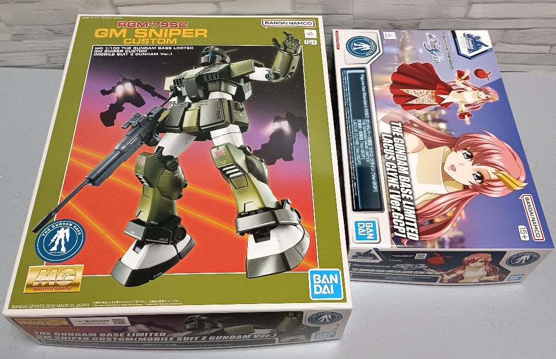 MG ジムスナイパーカスタム ラクスクライン セット