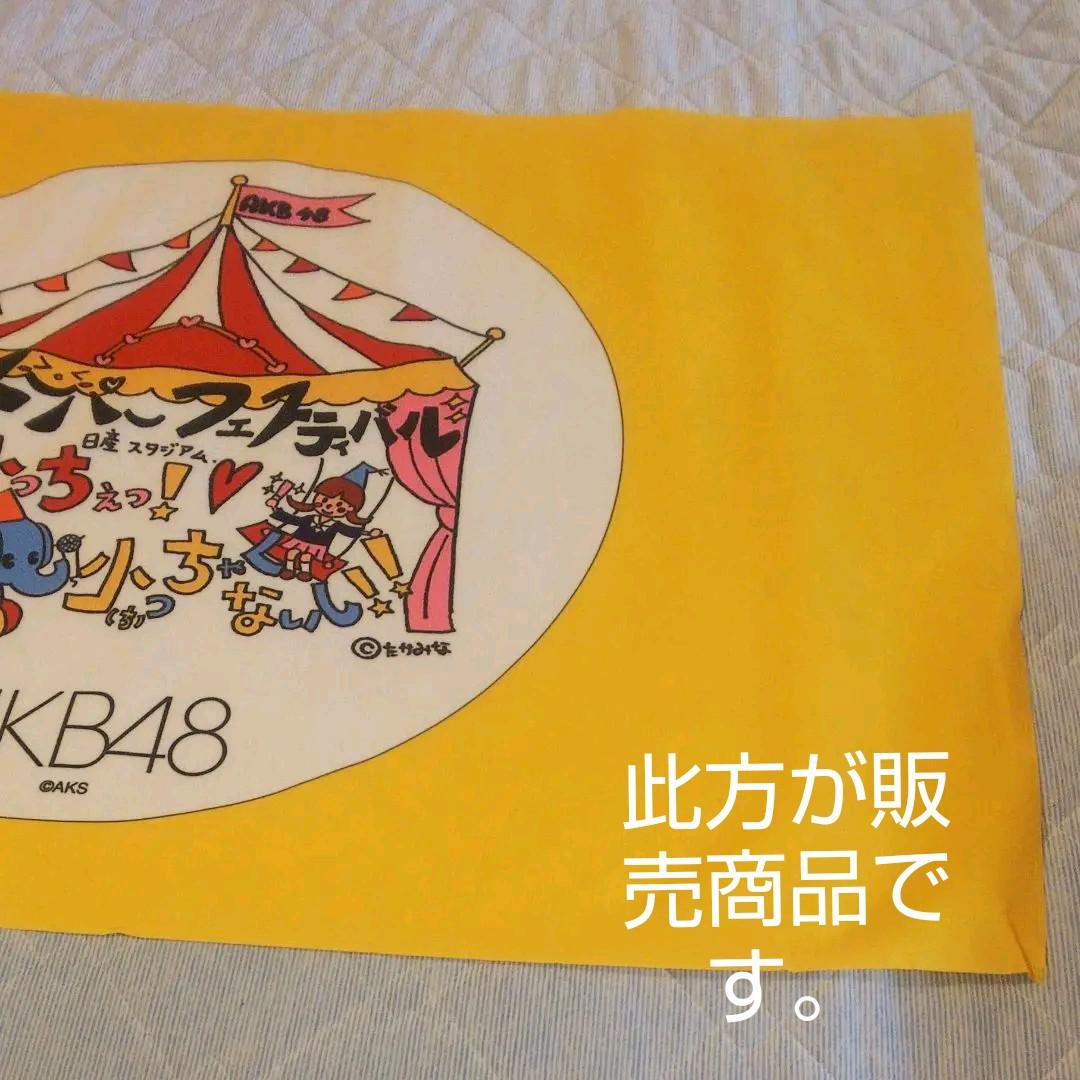 AKB48 スーパーフェスティバル 日産スタジアム メンバー使用フラッグ 希少