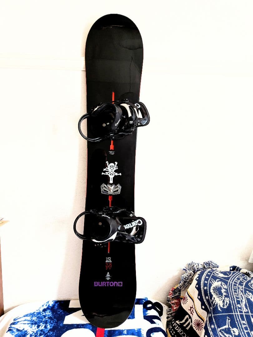 Burton 151 X8FV スノーボード ×BURTON　Cartelセット