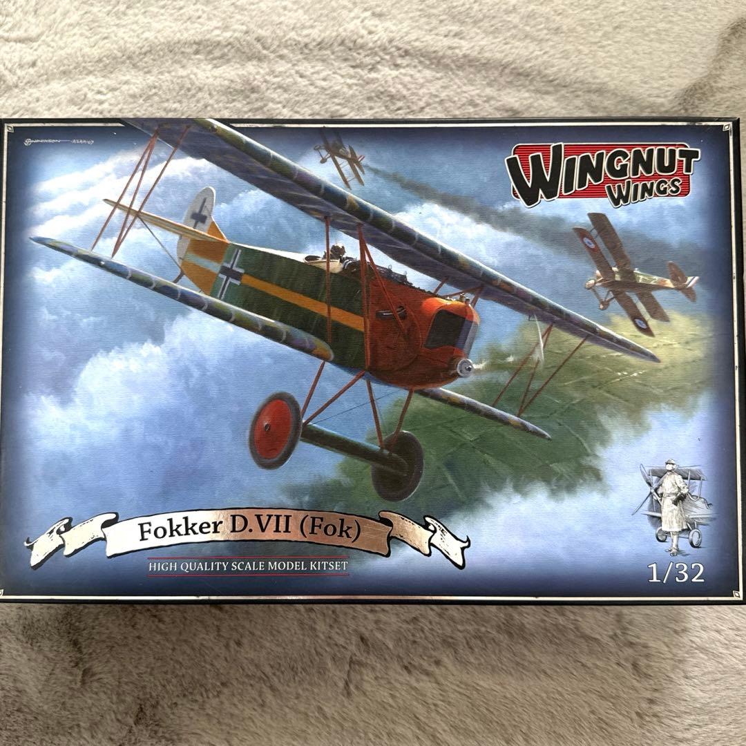 プラモデルWINGNUT WINGS FokkerD.VII 1/32飛行機