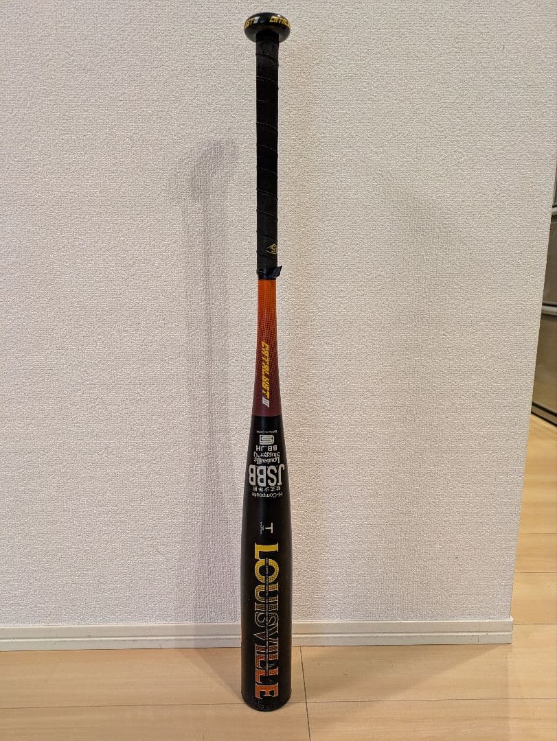少年軟式用 ルイスビルスラッガー カタリスト3Ti／80cm／580g平均 美品