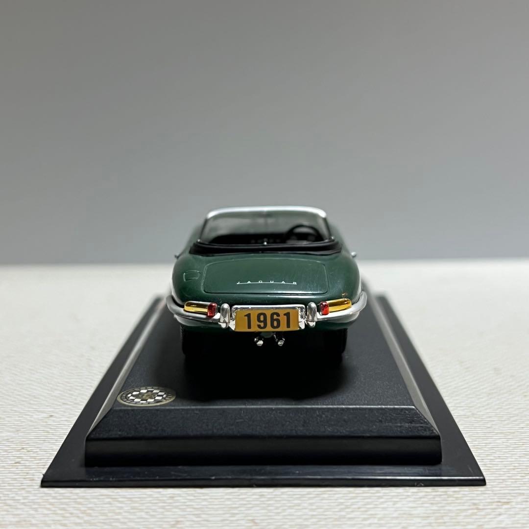 ジャガーEタイプ ダークグリーン 1/43