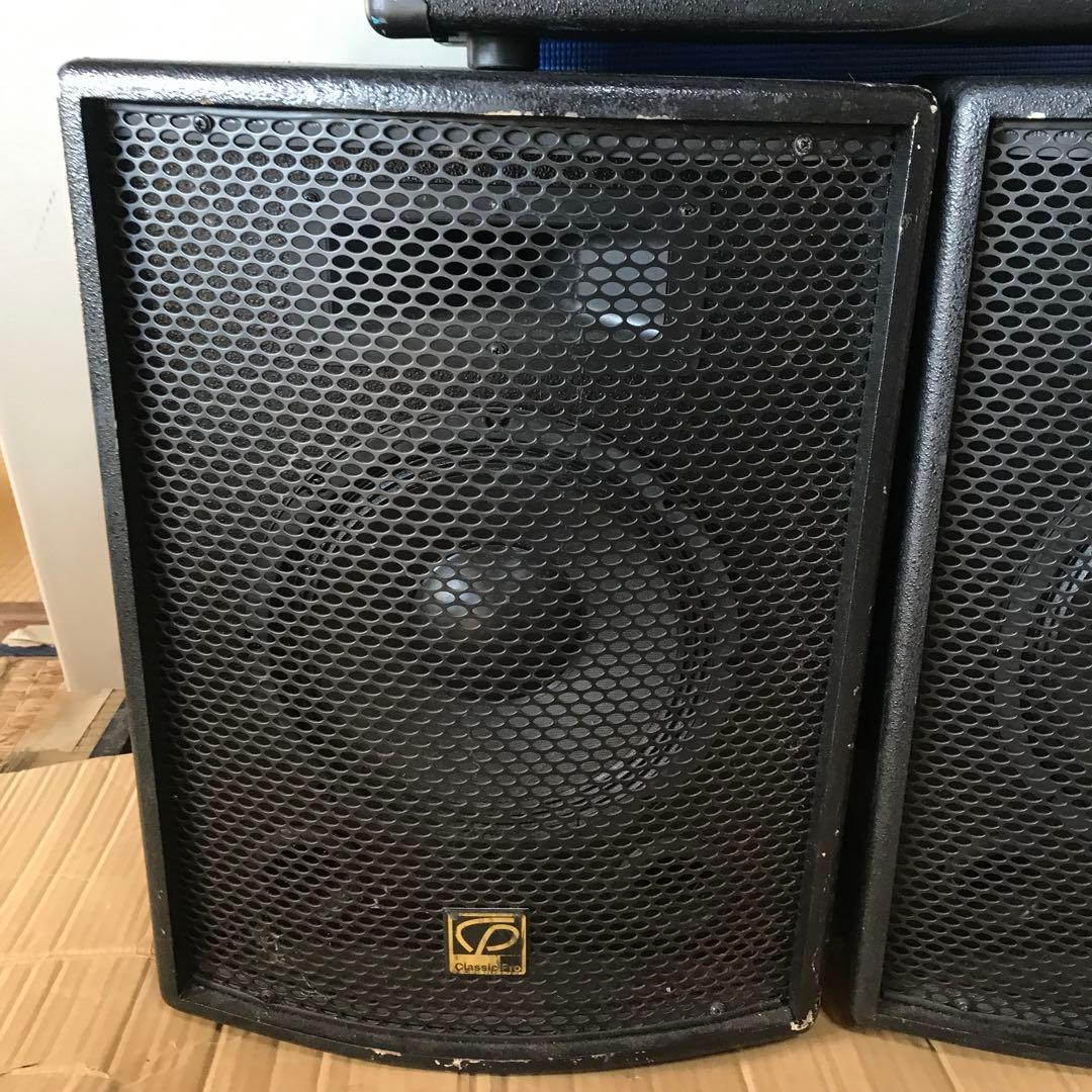 CLASSIC PRO PA10/4 ミキサー PAスピーカー ペア ジャンク