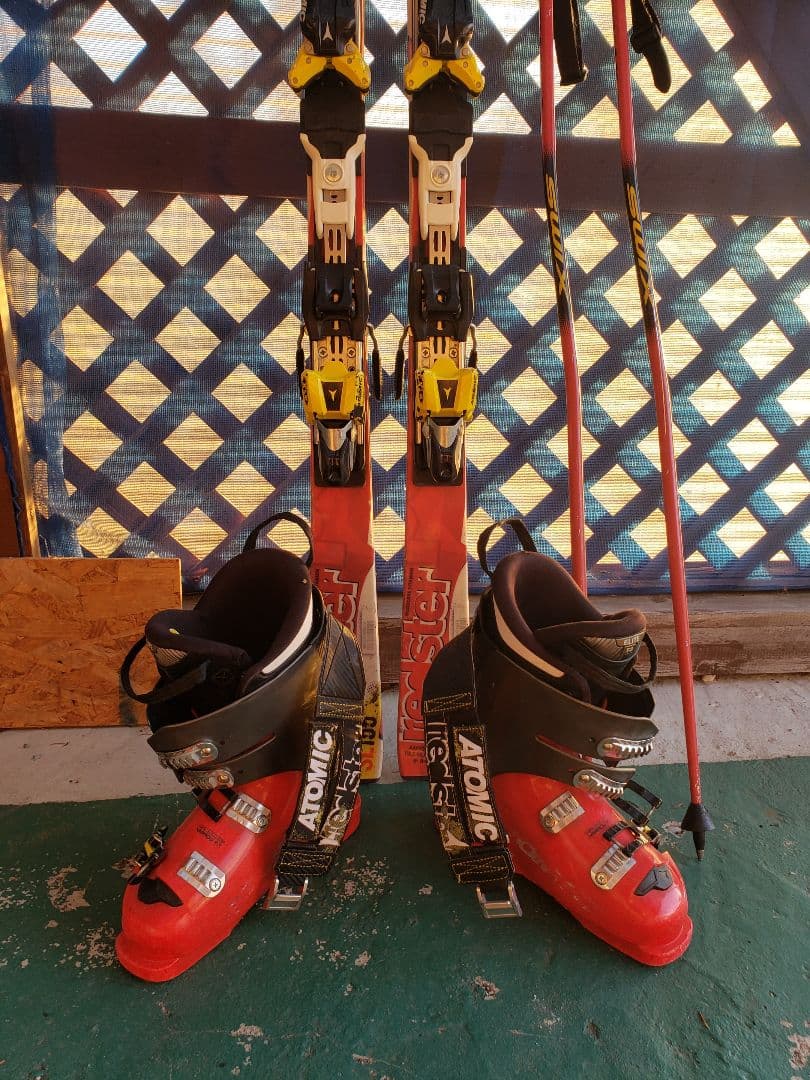 アトミック　atomic　redstar　SL 155cm　４点セット