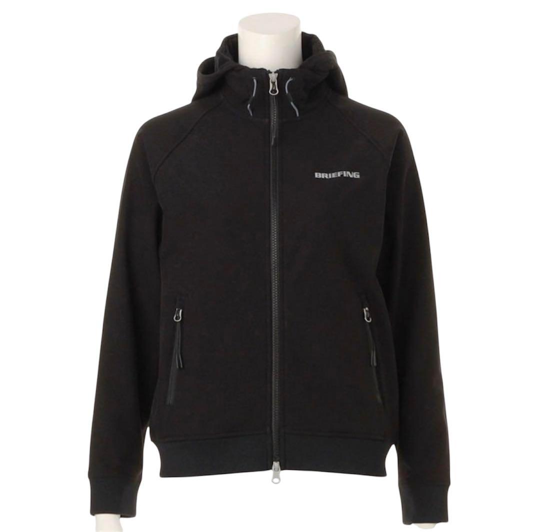【新品・タグ付き】BRIEFING レディース パーカー フリース 黒 L
