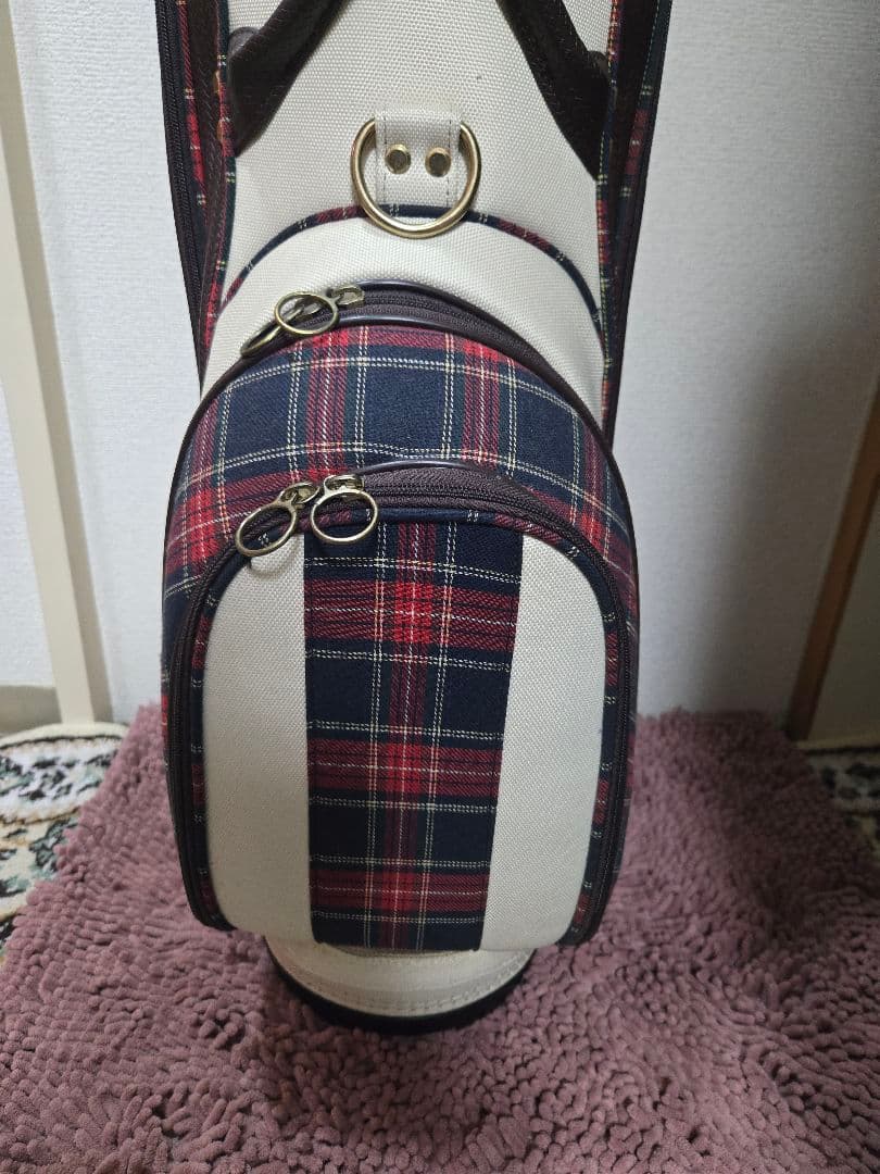 未使用品コラッジオキャディバッグ　マンシングウェア練習用ケース　２点セット