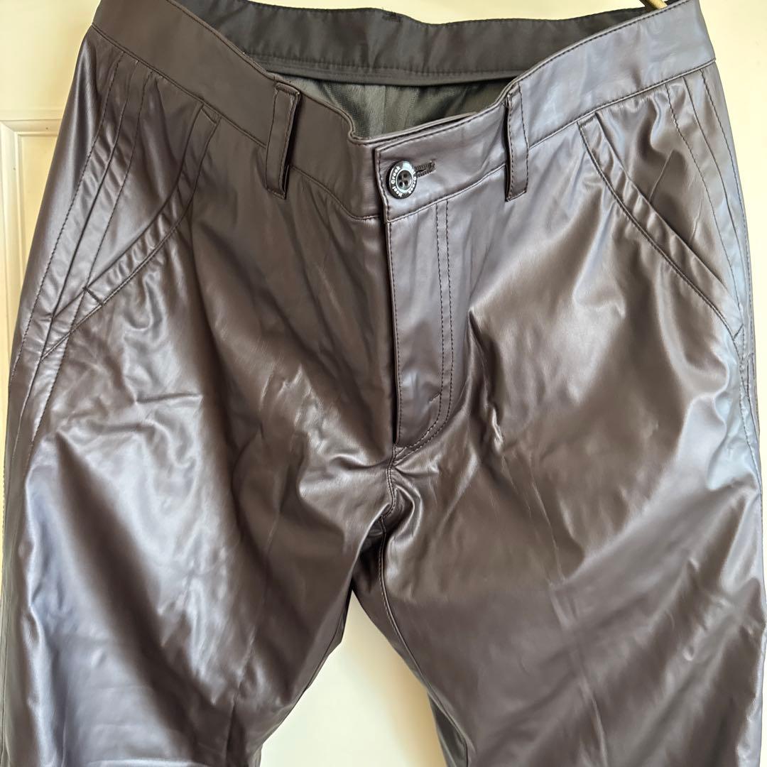Heal Creek フェイクレザーパンツ88