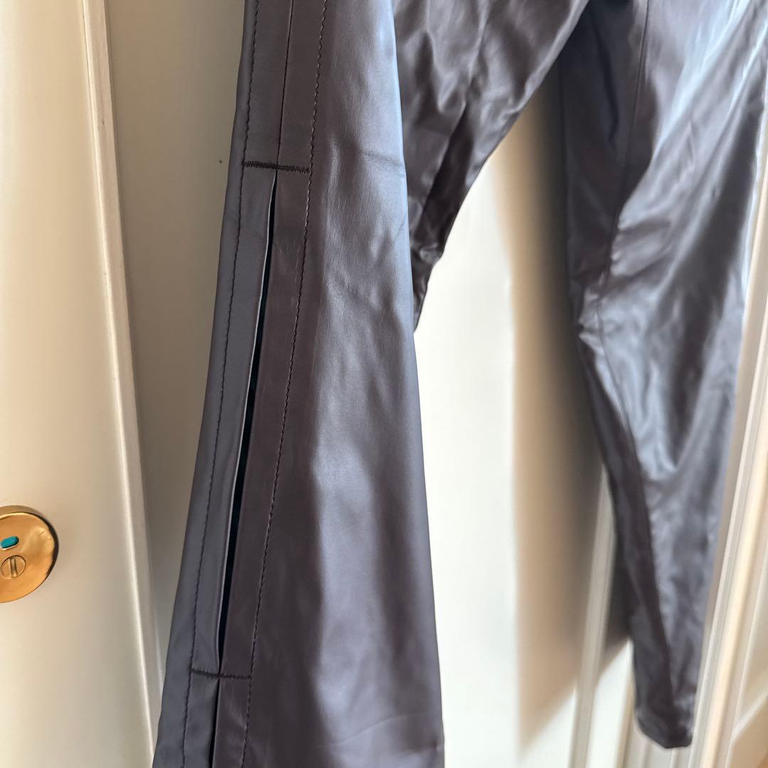 Heal Creek フェイクレザーパンツ88