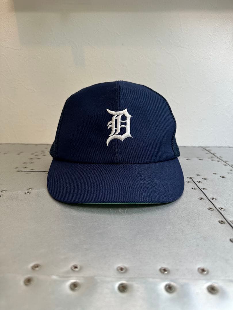 デッドストック 90s ビンテージ デトロイトタイガース メッシュ キャップ