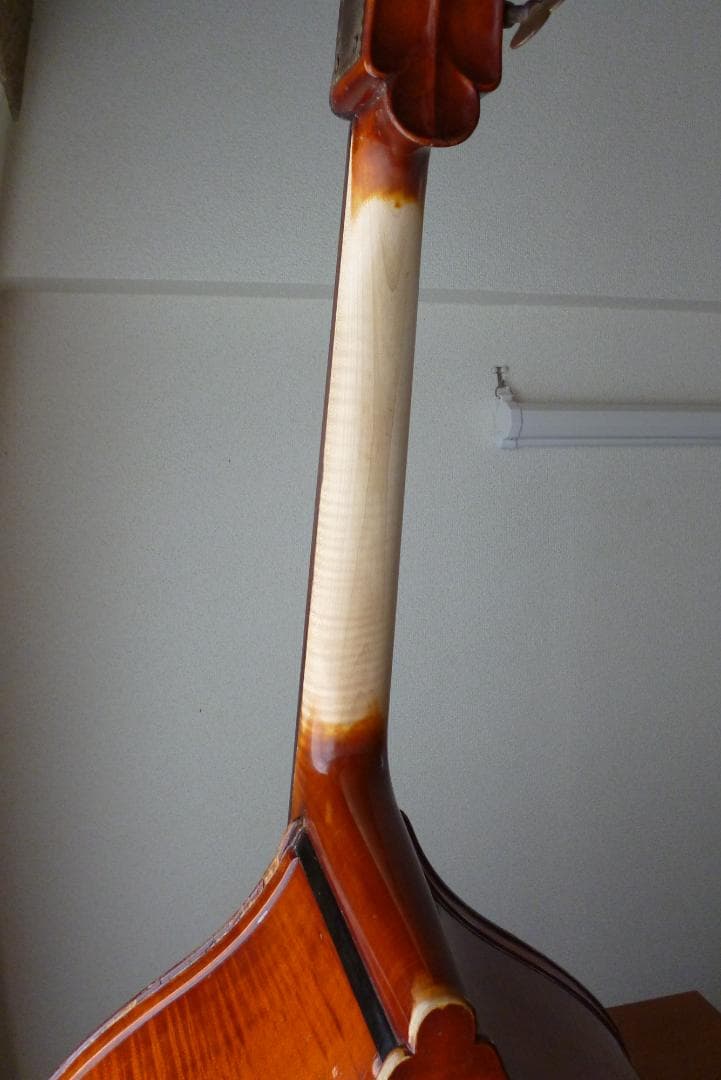 【引取限定】コントラバス（ラベルなし 詳細不明）３／４（国内４／４）