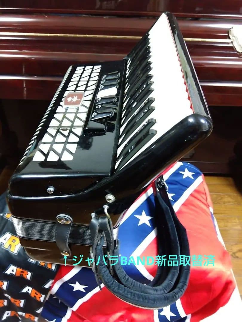 【即演奏可】TOMBO T80B アコーディオン 整備簡易調律済