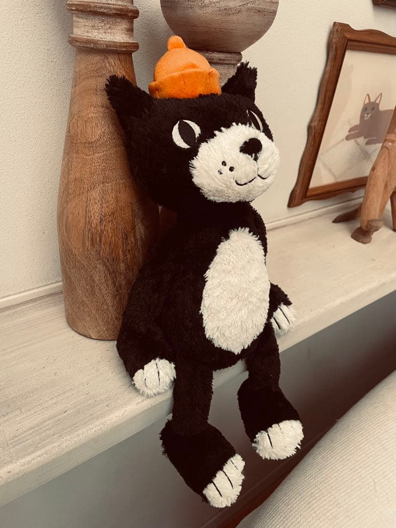  jack くろねこ　ぬいぐるみ