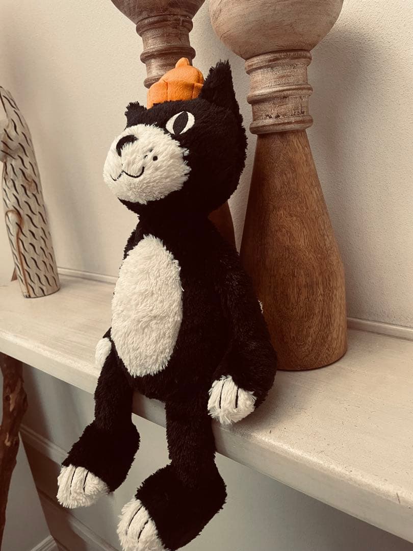  jack くろねこ　ぬいぐるみ