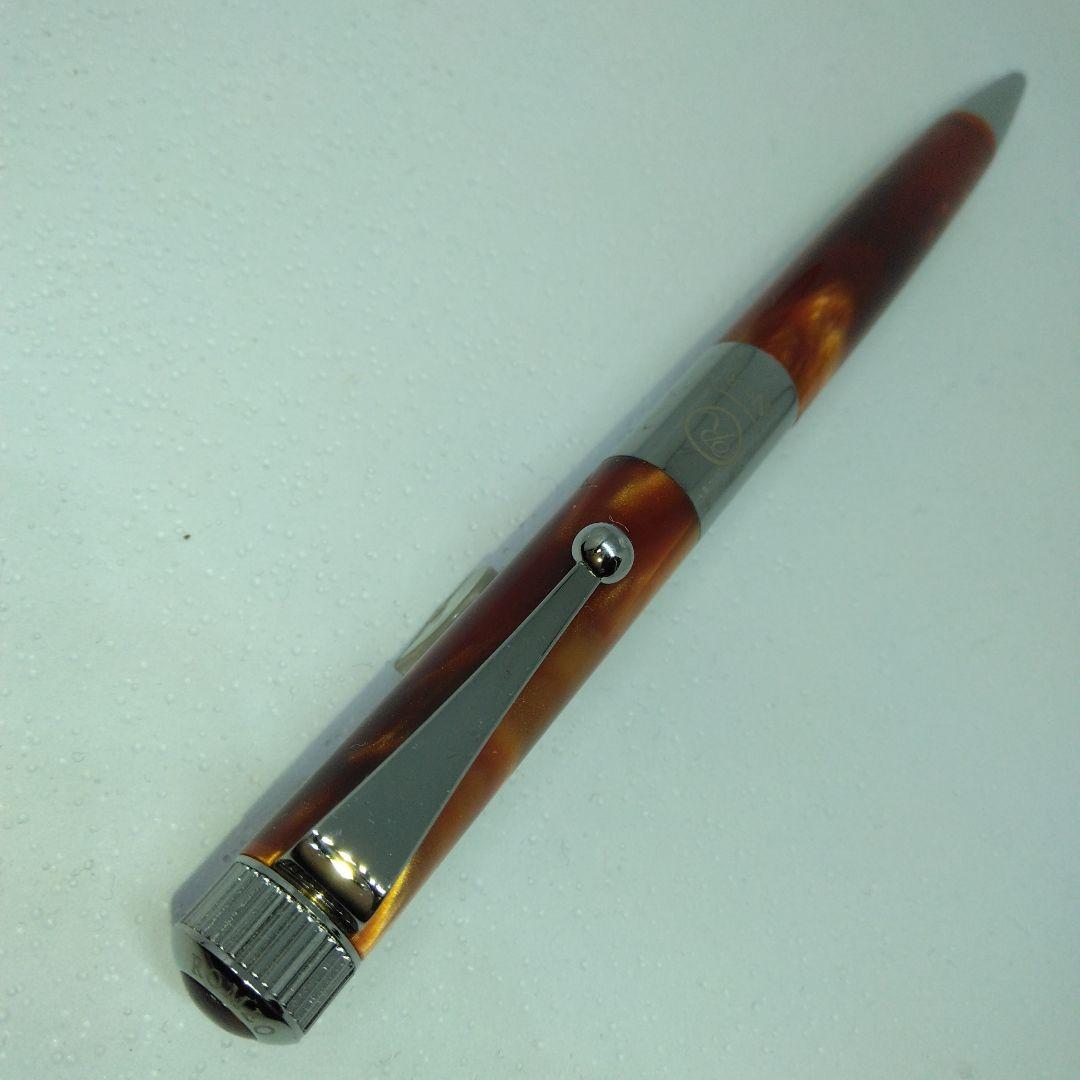 ROMEO No.3　イタリアンアンバー　ボールペン 　細軸