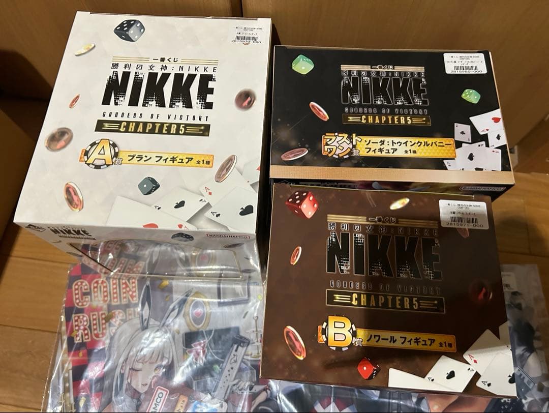 一番くじ 勝利の女神 ニケNIKKE AB賞 ラストワン賞　フィギュアコンプ　他