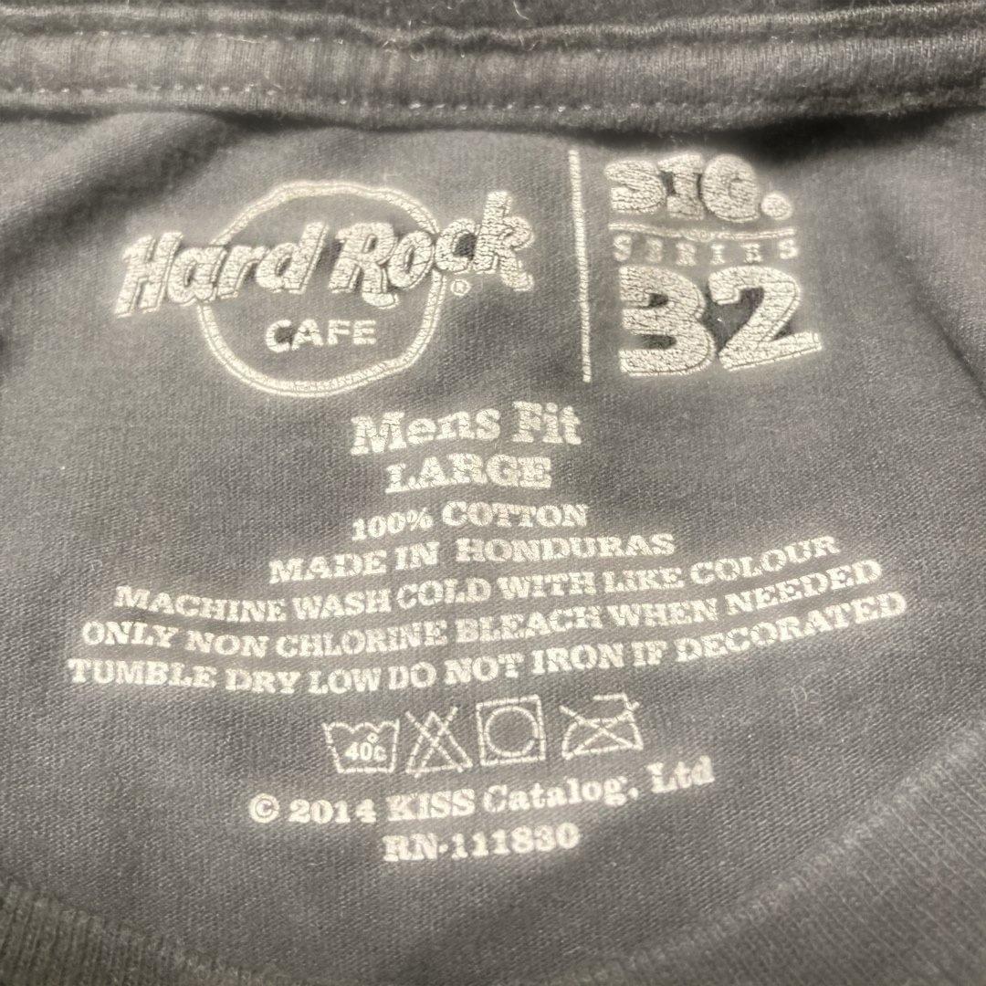 KISS ハードロック Tシャツ Ｌサイズ　ホノルル店限定版