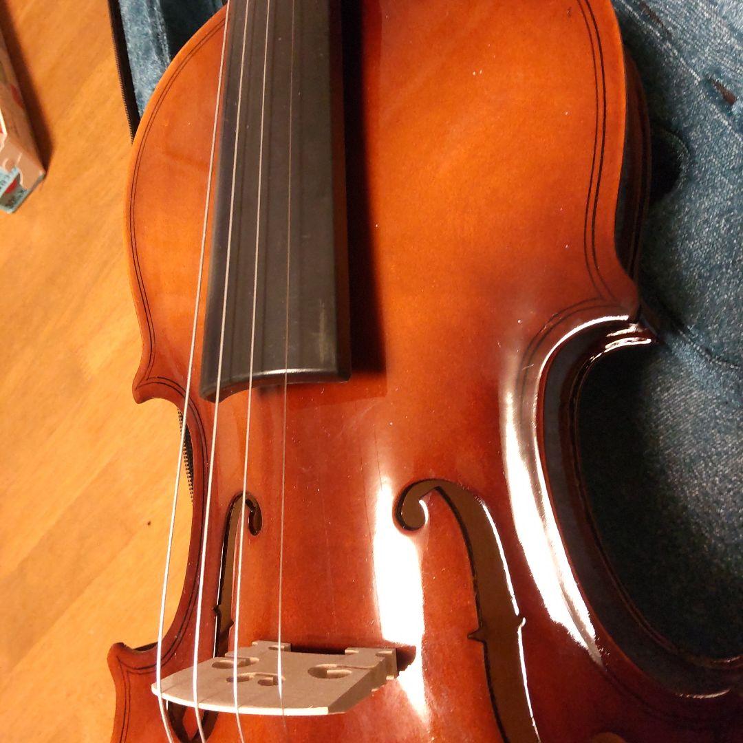 新品！格安！フルサイズバイオリン( 4/4) 本体 茶色 ハードケース付き