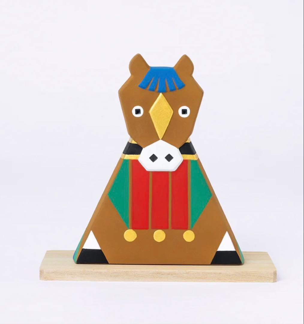 tupera tupera 干支　陶器置物　馬　中外陶園