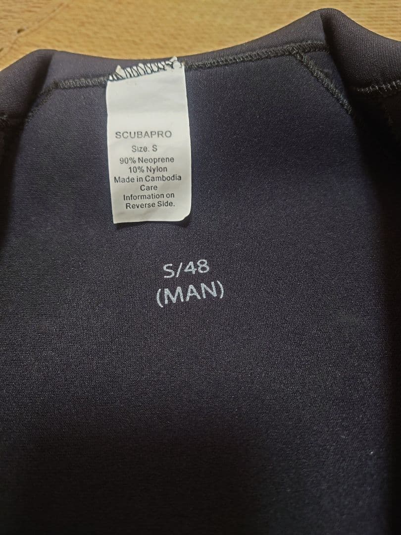 新品未使用　SCUBAPRO ウェットスーツ 3mm