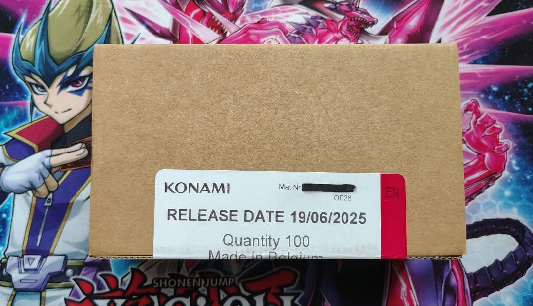 遊戯王 EU版 OTS 28 100パック 未開封 OP28 英語