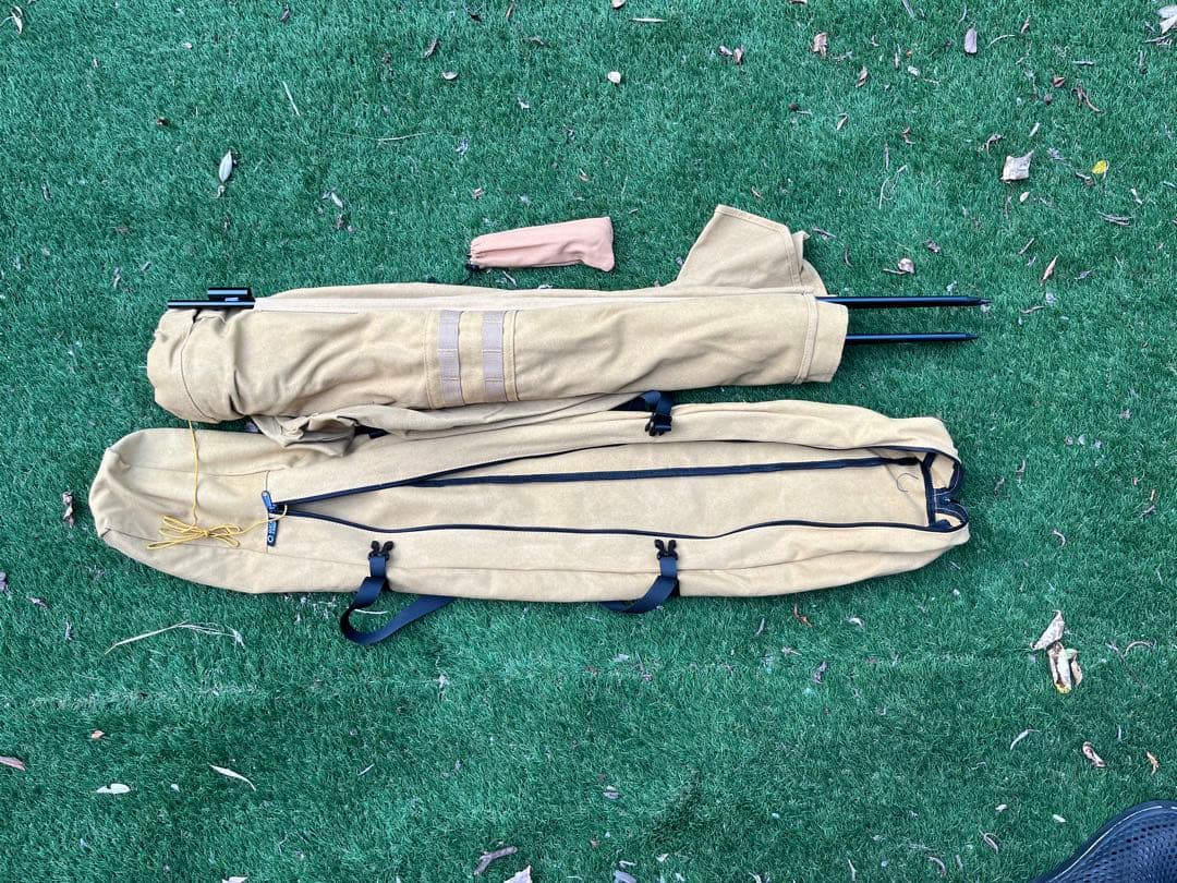 QUICKCAMP 焚火陣幕 大焔 コットン サンド