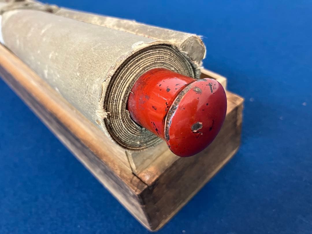 青面金剛明王（仏画）　絹本　掛軸　◆合わせ箱◆（青面金剛）