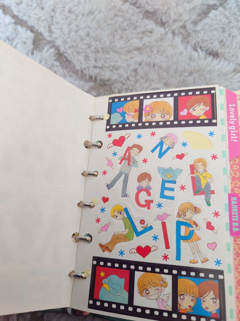 ちゃお1999年頃　ふろく　シール手帳