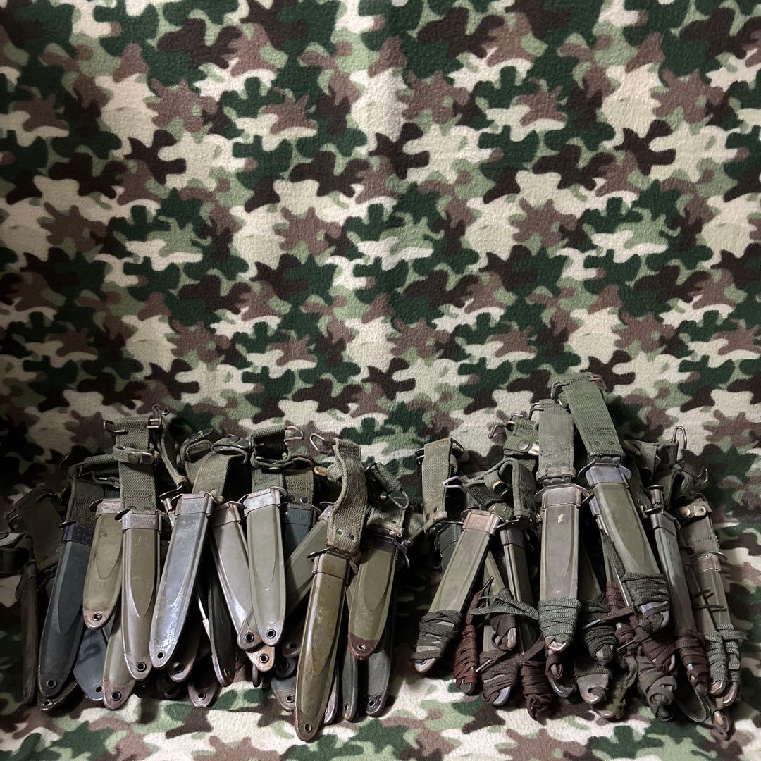 米軍 実物　ナム戦　US M8A1 M8 ケースのみ　74本セット