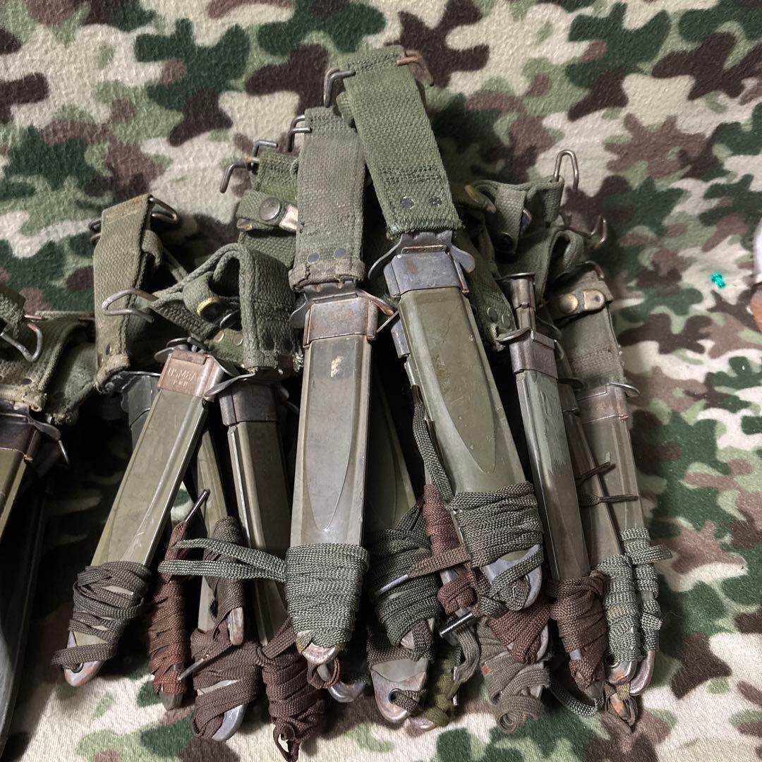 米軍 実物　ナム戦　US M8A1 M8 ケースのみ　74本セット