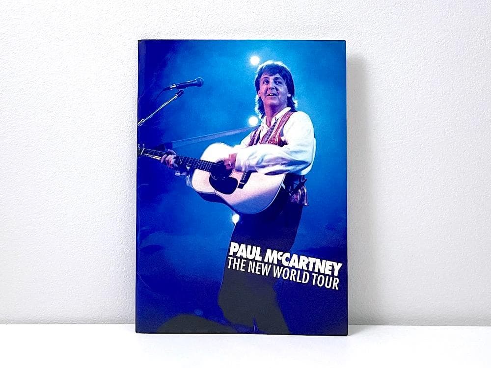 非売品 稀少 ポール・マッカートニー NEW WORLD TOUR プレスキット