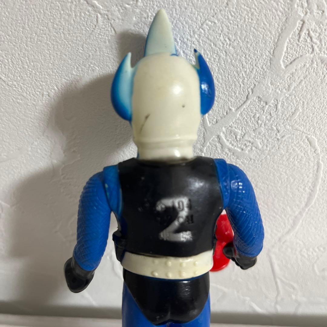 ⚠️貴重・激レア　忍者キャプター　水忍　ソフビ　昭和レトロ　当時物
