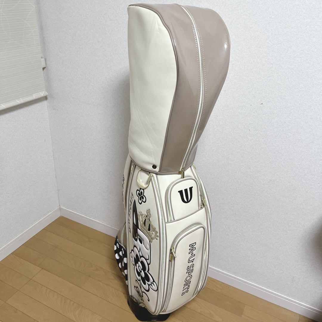K123 M.USPORTS ミエコウエサコ お洒落 キャディバッグ