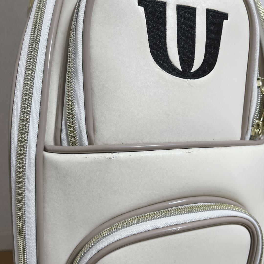 K123 M.USPORTS ミエコウエサコ お洒落 キャディバッグ