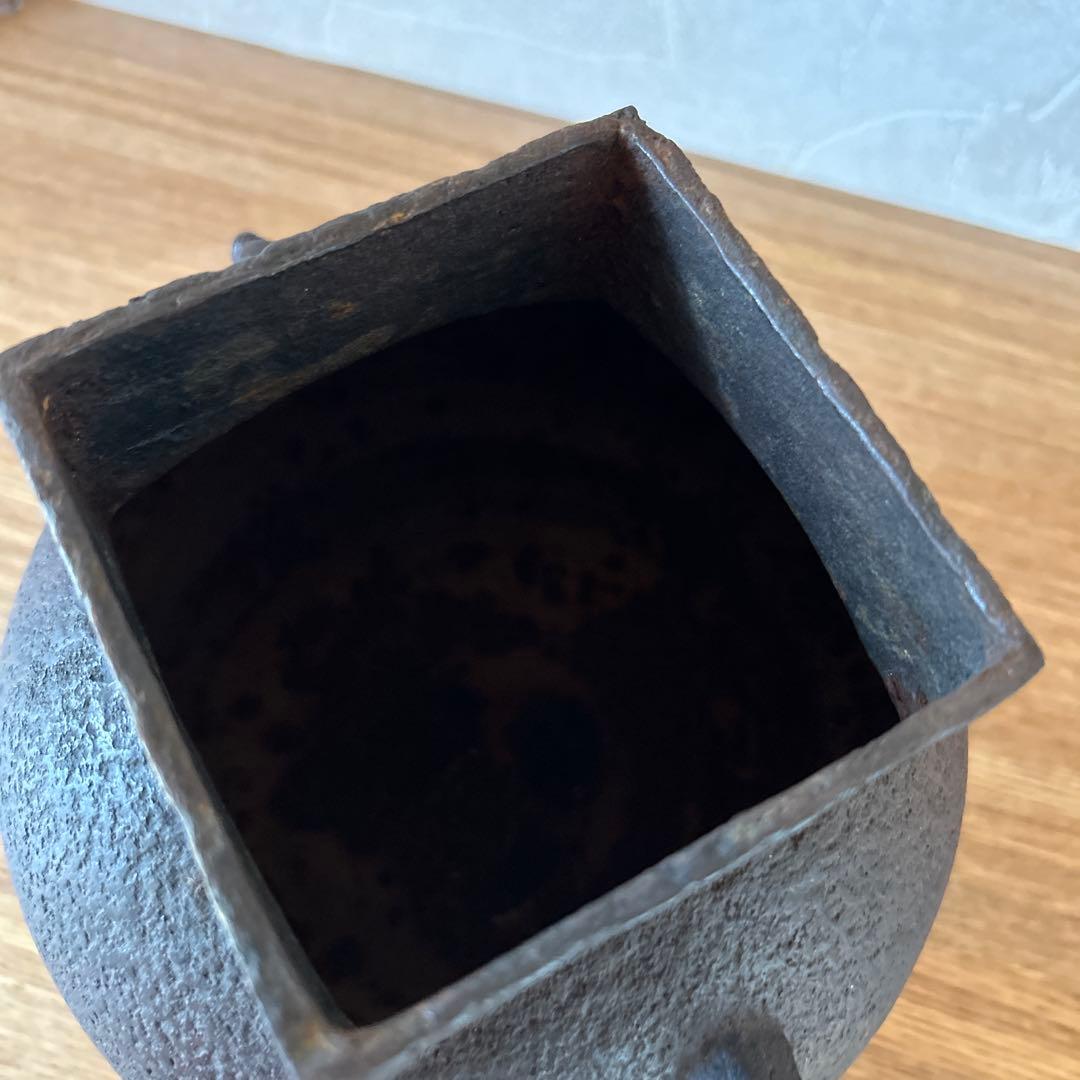 宗旦釜　釜師　大國藤兵衛　茶道具