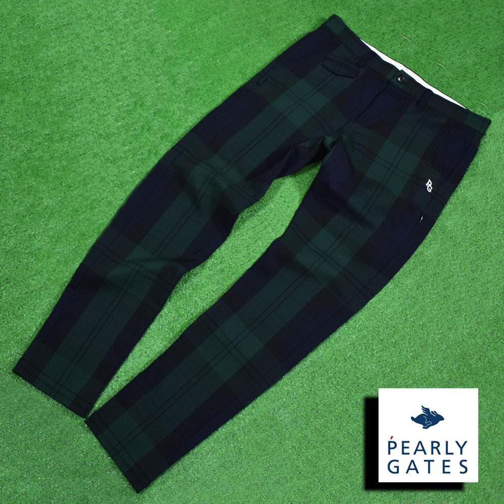 PEARLY GATES/パーリーゲイツ ゴルフパンツ【チェック/5】美品！