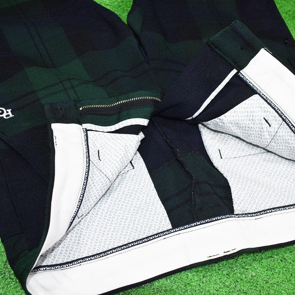 PEARLY GATES/パーリーゲイツ ゴルフパンツ【チェック/5】美品！