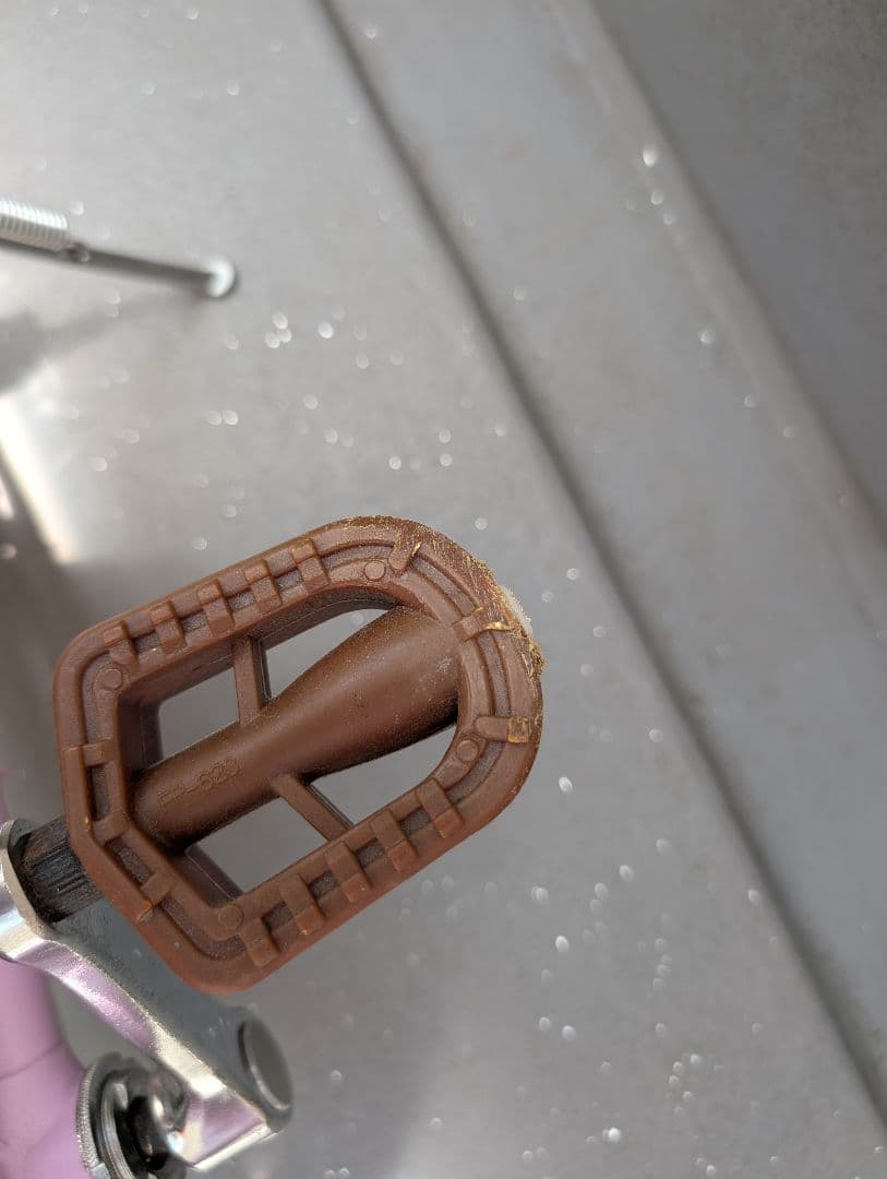 幼児用自転車 14インチ 紫 直接引き渡し希望