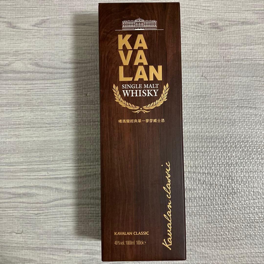 カバラン　KAVALAN シングルモルトウイスキー 1000ml 40%