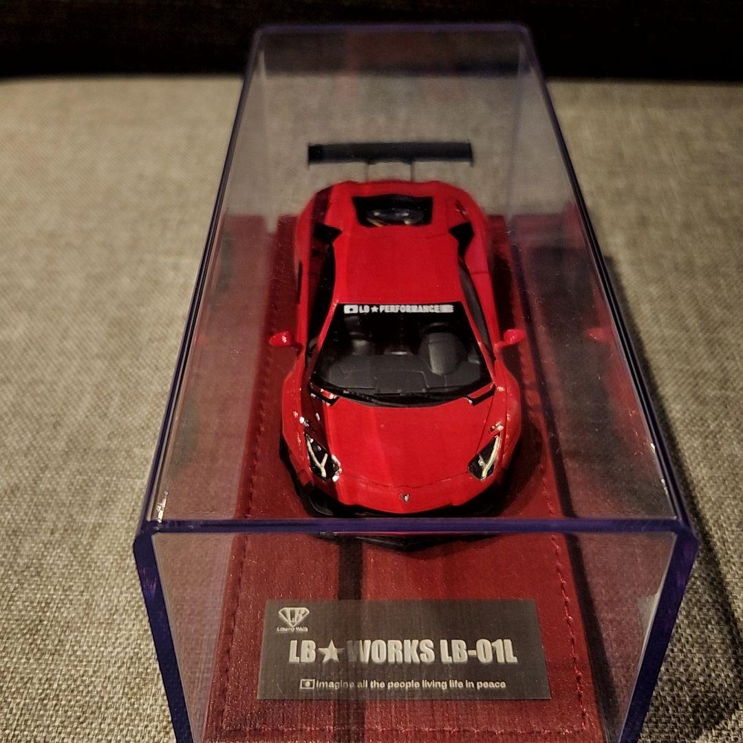 美品 LB☆WORKS LB-01L ランボルギーニ アヴェンタドール 1/43