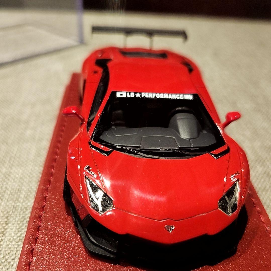美品 LB☆WORKS LB-01L ランボルギーニ アヴェンタドール 1/43