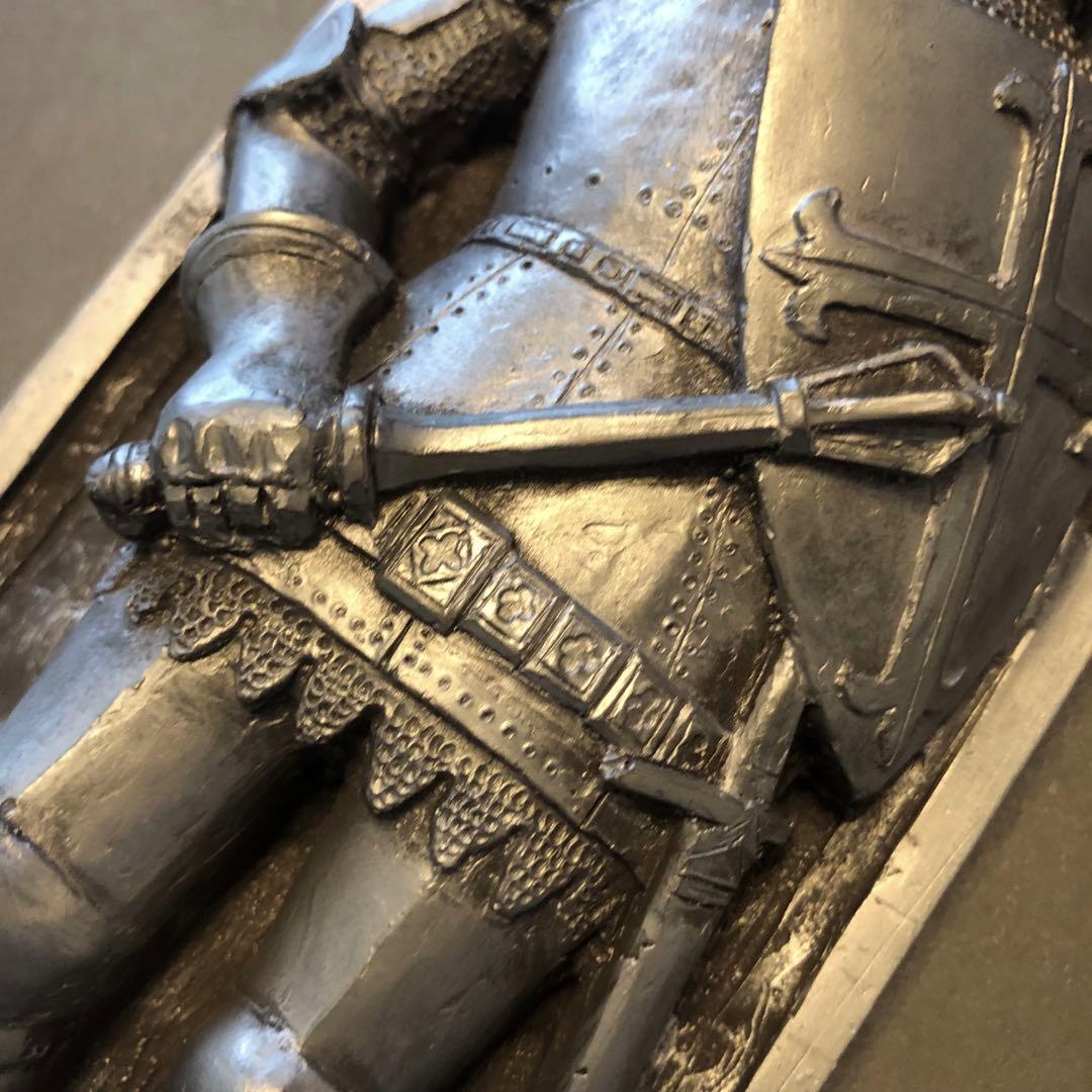 イギリスハンドメイドMarcus Designナイト騎士プラーク壁掛けビンテージ