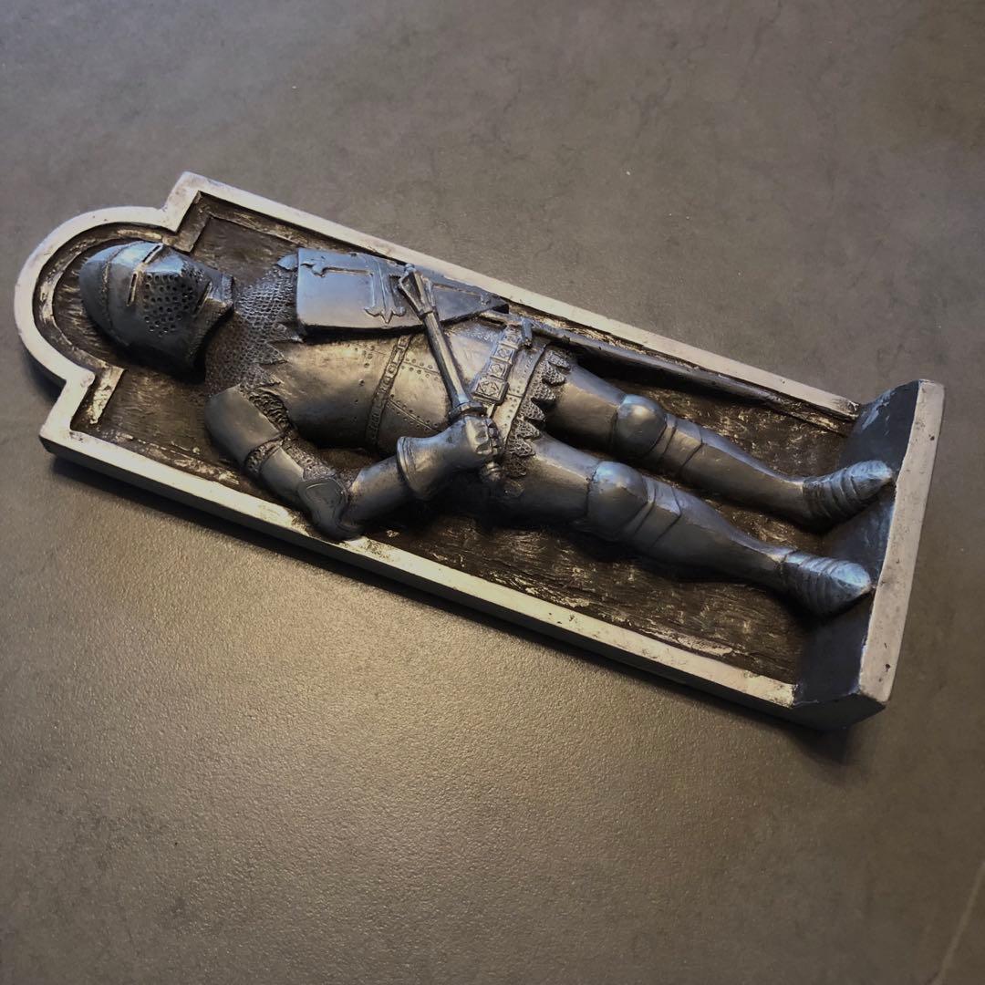 イギリスハンドメイドMarcus Designナイト騎士プラーク壁掛けビンテージ