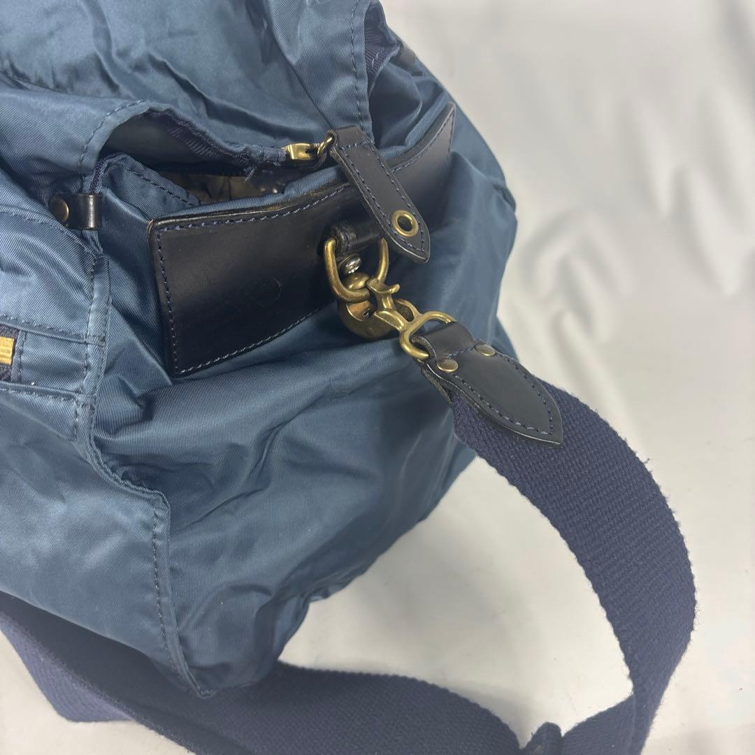 フェリージ 2way ボストンバッグ ヘルメットバック　P4/6 ネイビー