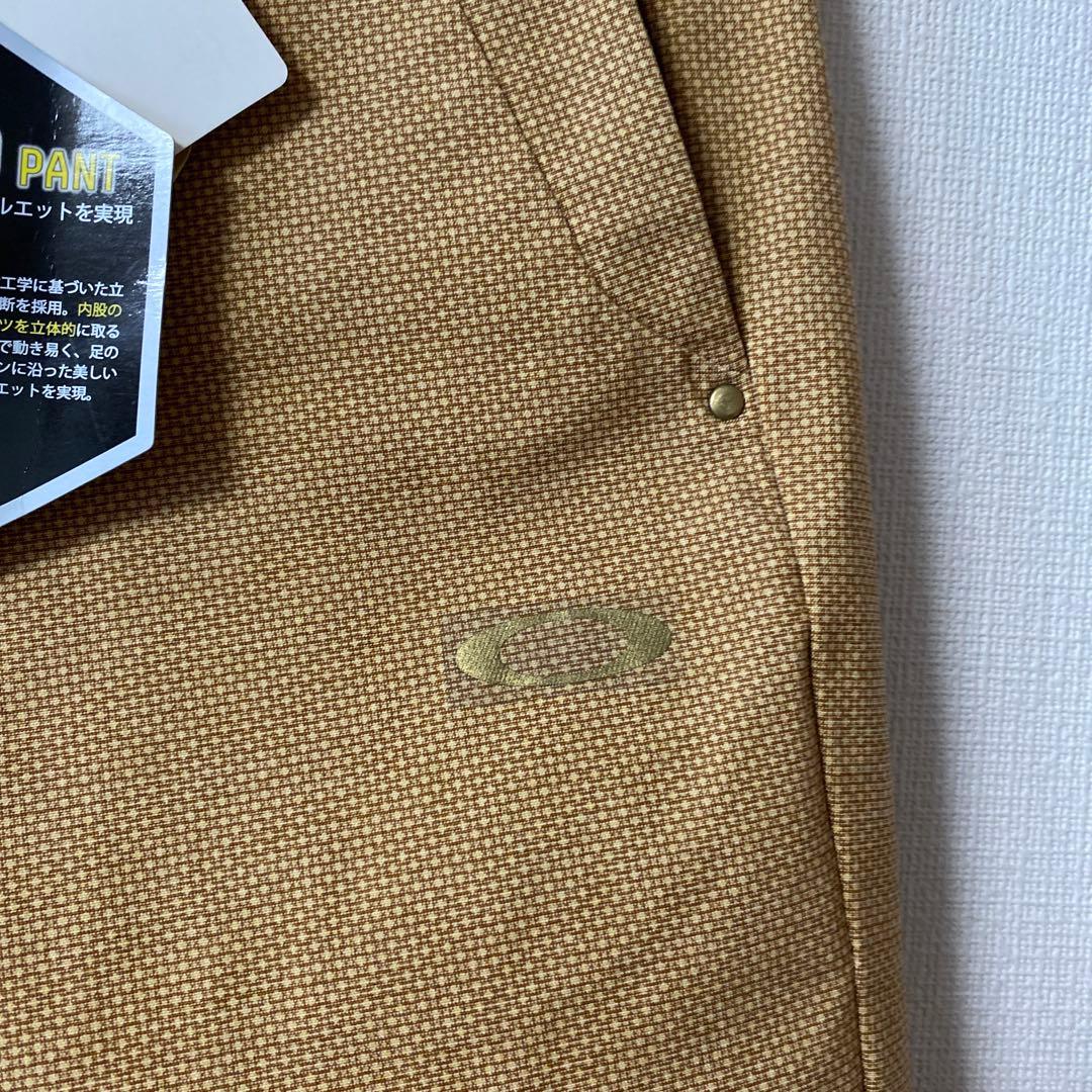 新品　オークリー OAKLEY Z-3D パンツ　ストレッチパンツ　ゴールド