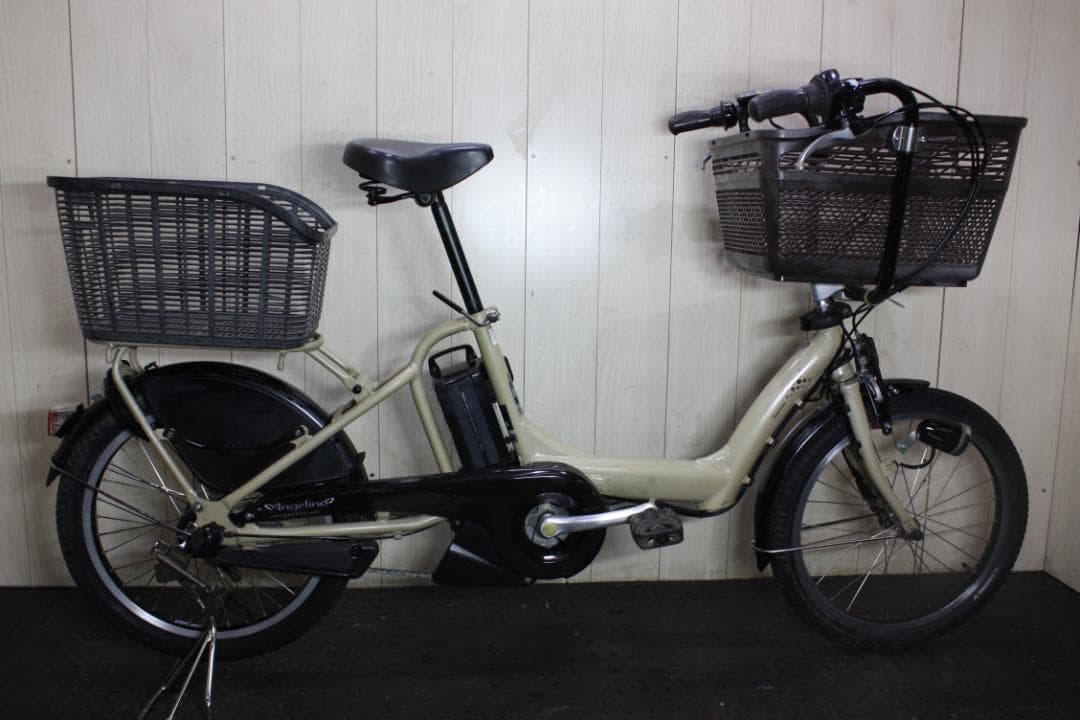 ブリヂストンアンジェリーノプティット e A20L36 8.7AH クリーム色