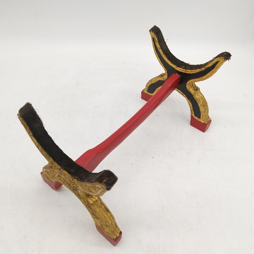 2896番 ビルマの竪琴 ミャンマー 伝統楽器 弦楽器 民族楽器