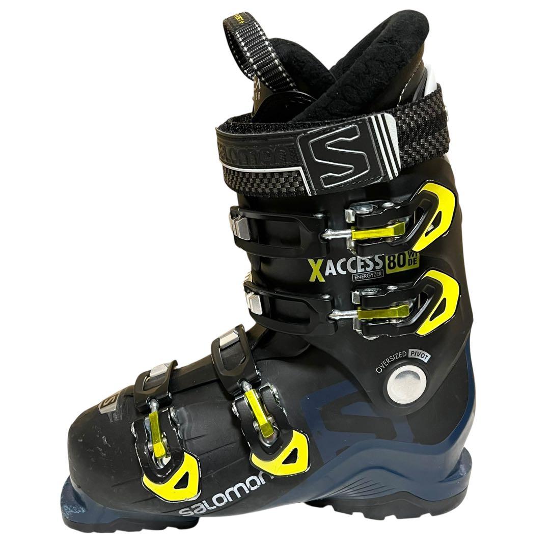 【良品】 X ACCESS 80 WIDE 25.0cm SALOMON
