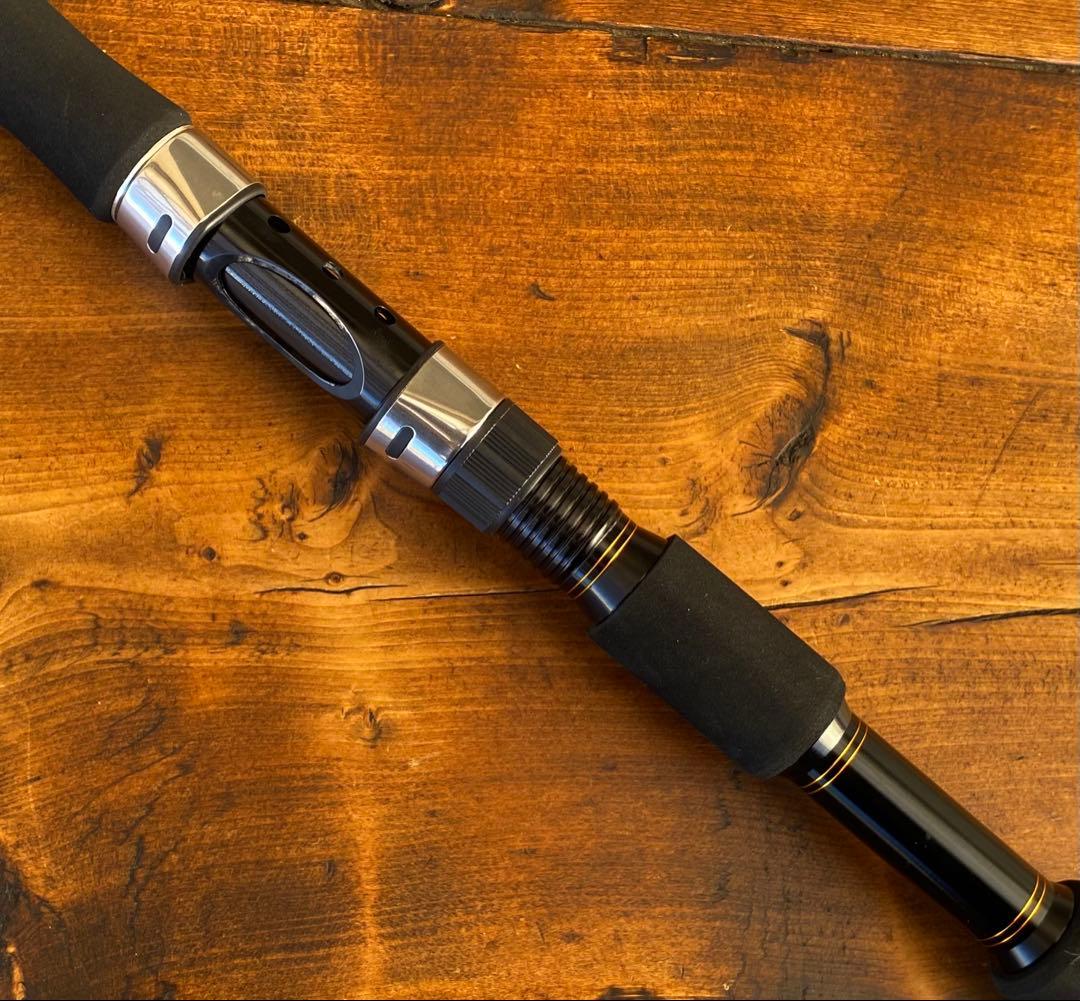 新品未使用　ジギングロッド　船釣り　3P パックロッド　スロージギング　ブラック